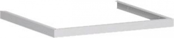 Geramoebel FLEX Zubehoer Sockelblende 40cm silbern