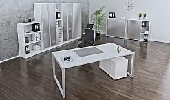 Chefzimmer in Weiss