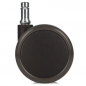 Preview: Bueroland UNIVERSAL Zubehoer Hartbodenrollen schwarz 65mm Stift:10mm