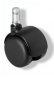 Preview: Bueroland UNIVERSAL Zubehoer Hartbodenrollen 50mm Stift:10mm