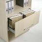Preview: Geramoebel FLEX Zubehoer Schubkasteneinsatz Buche 80cm/1OH