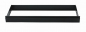 Preview: Bisley EUROTAMBOUR Zubehör Teleskophaengerahmen schwarz 120cm