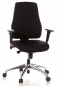 Preview: Bueroland EICK Drehstuhl Stoff schwarz Mod.200