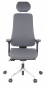 Preview: Bueroland EICK Chefsessel Stoff grau