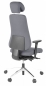 Preview: Bueroland EICK Chefsessel Stoff grau