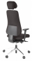 Preview: Bueroland EICK Chefsessel Stoff schwarz