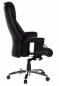 Preview: Bueroland MUSKAT Chefsessel Leder schwarz