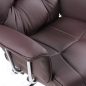 Preview: bueroland-chefsessel-captain-kunstleder-braun-detail