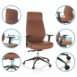 Preview: bueroland-chefsessel-vijay-eco-kunstleder-braun-detail