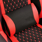Preview: bueroland-gaming-stuhl-sha-breaker-xs-04-stoff-kunstleder-rot-detail