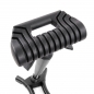 Preview: bueroland-stehhilfe-arbeitsstuhl-stoed-33-pu-schwarz-schaum-metallgestell-detail
