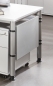Preview: Hammerbacher H Zubehoer Rueckwandverkleidung silbern 80cm