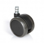 Preview: Bueroland UNIVERSAL Hartbodenrollen 65mm NoNoise Stift:11mm 5erPack