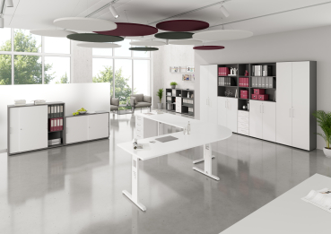 Preview: hammerbacher-akustik-deckensegel-rund-set-mit-drei-elementen-milieu1