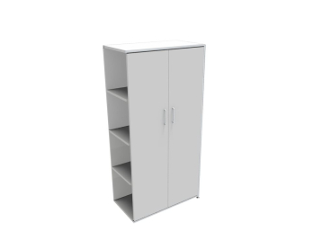 Bosse FAST Aktenschrank Anbauschrank weiss 80cm/4OH