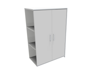 Bosse FAST Aktenschrank Anbauschrank weiss 80cm/3OH