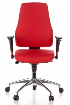 Bueroland EICK Drehstuhl Stoff rot Mod.200