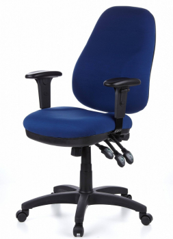 Bueroland-PAMPLA-Drehstuhl-blau-Stoff-comfort