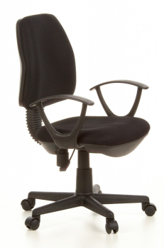 Preview: Bueroland BORS Drehstuhl Netzstoff schwarz Mod.10