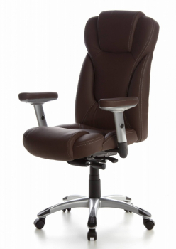 Bueroland DEXTER Chefsessel Kunstleder braun