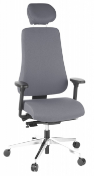 Bueroland EICK Chefsessel Stoff grau