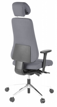 Bueroland EICK Chefsessel Stoff grau