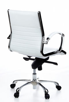 Bueroland MONALDO Drehstuhl Leder basic creme