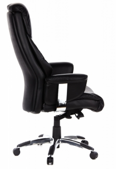 Bueroland MUSKAT Chefsessel Leder schwarz