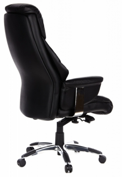 Bueroland MUSKAT Chefsessel Leder schwarz