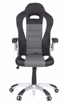 Bueroland FLORIDA Chefsessel Kunstleder schwarz/weiss/grau