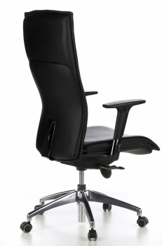 Büroland RITZ Chefsessel Leder schwarz