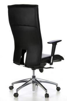 Büroland RITZ Chefsessel Leder schwarz