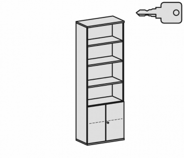 Geramoebel-PRO-Modulschrank-6OH-2T4R