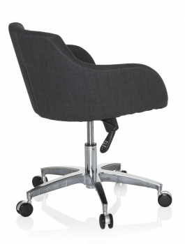 Bueroland BOCHART Drehstuhl Stoff grau