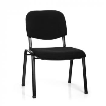 Konferenzstuhl / Besucherstuhl / Stuhl TRONDHEIM 600 XL schwarz