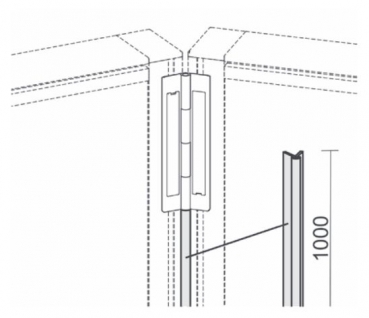 Geramoebel ECOPRO Zubehoer Dichtprofil