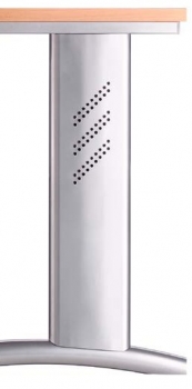 Preview: Hammerbacher B Blendenpaar umgreifend silbern ca.50cm