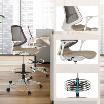 Preview: bueroland-counterstuhl-sakada-style-stoff-beige-detail2