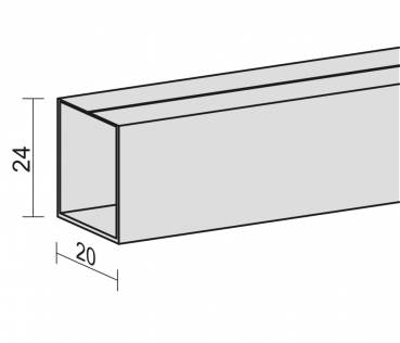Geramöbel 4 Fuß Eco Kunststoffkabelkanal für Dreieck-Platte