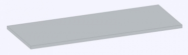 Hammerbacher SOLID Zubehör Fachboden lichtgrau 100cm