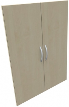 Geramoebel FLEX Zubehoer Fluegeltuersatz 80cm/3OH Ahorn