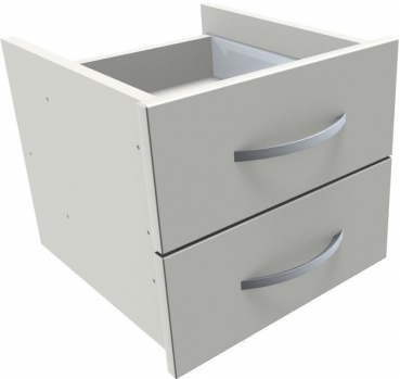 Geramoebel FLEX Zubehoer Schubkastensatz 40cm/1OH weiss