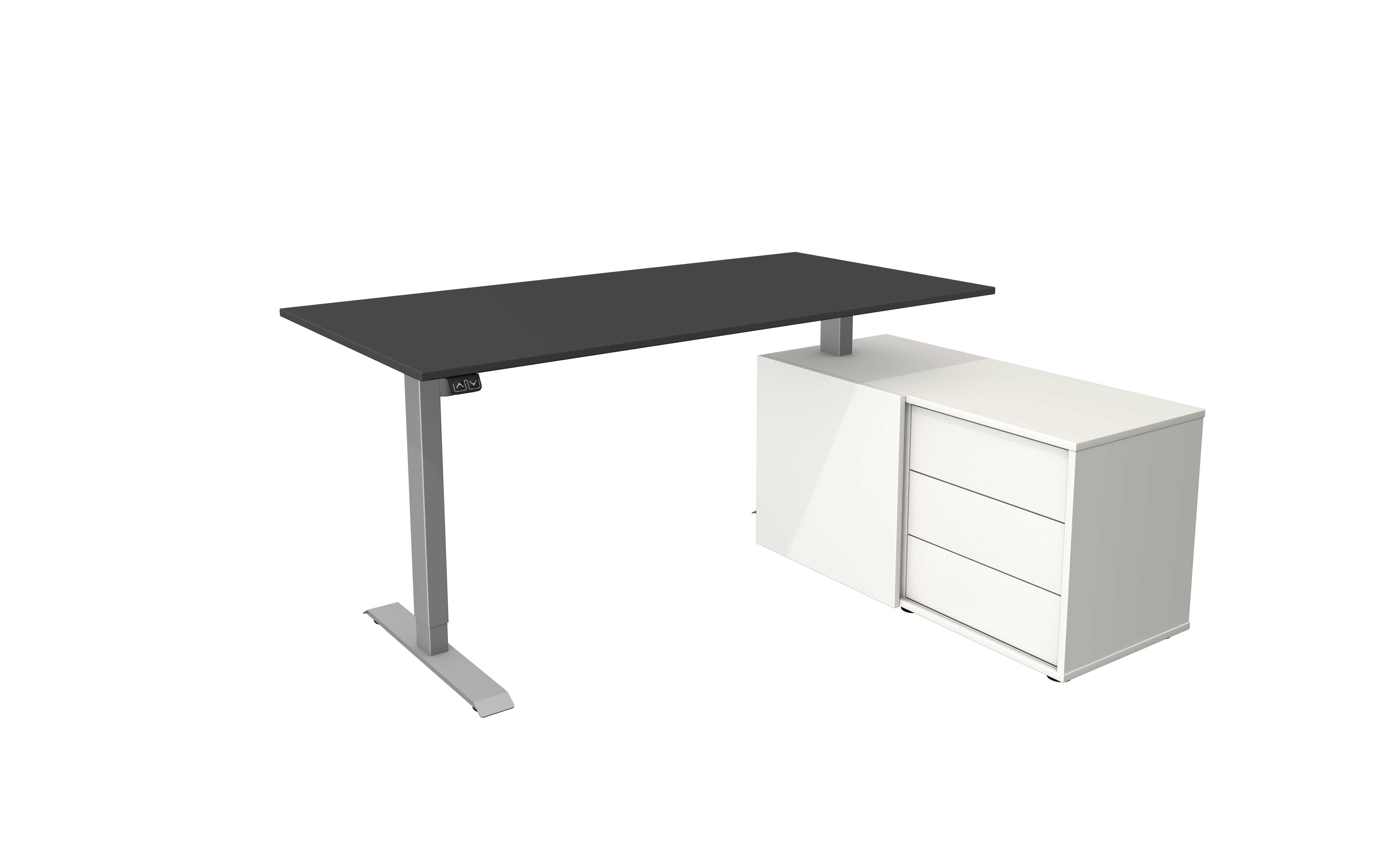 Schreibtisch Unic mit Anbau Kerkmann Büromöbel