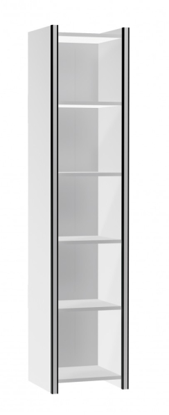 Kerkmann AVETO Einzelregal 41x38x183cm weiss 5OH