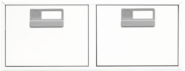 Bisley CARDBOX Karteikasten zweibahnig A5 weiss Bisley CARDBOX Karteikasten zweibahnig A5 weiss