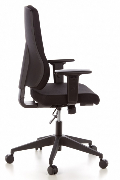 Bueroland EICK Drehstuhl Stoff schwarz Mod.100