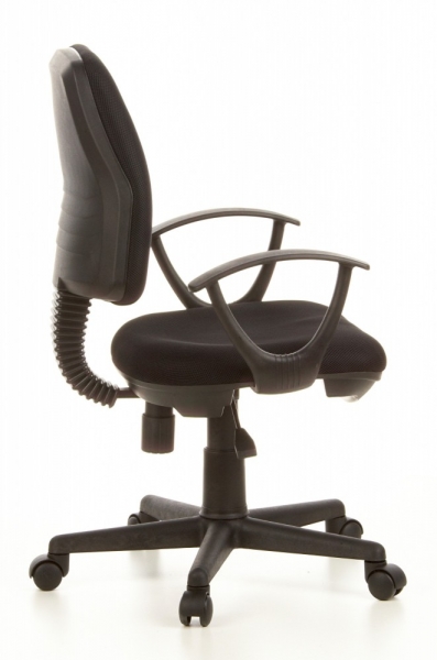 Bueroland BORS Drehstuhl Netzstoff schwarz Mod.10