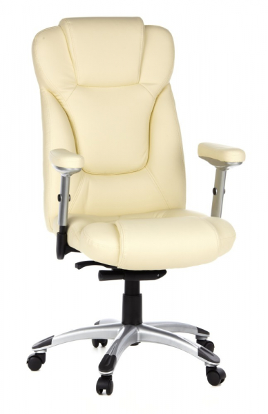 Bueroland DEXTER Chefsessel Kunstleder creme