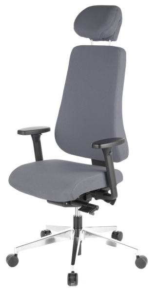 Bueroland EICK Chefsessel Stoff grau