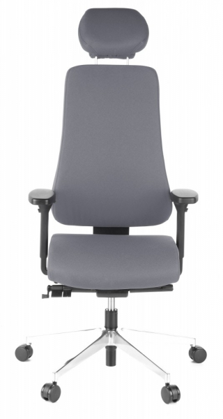 Bueroland EICK Chefsessel Stoff grau